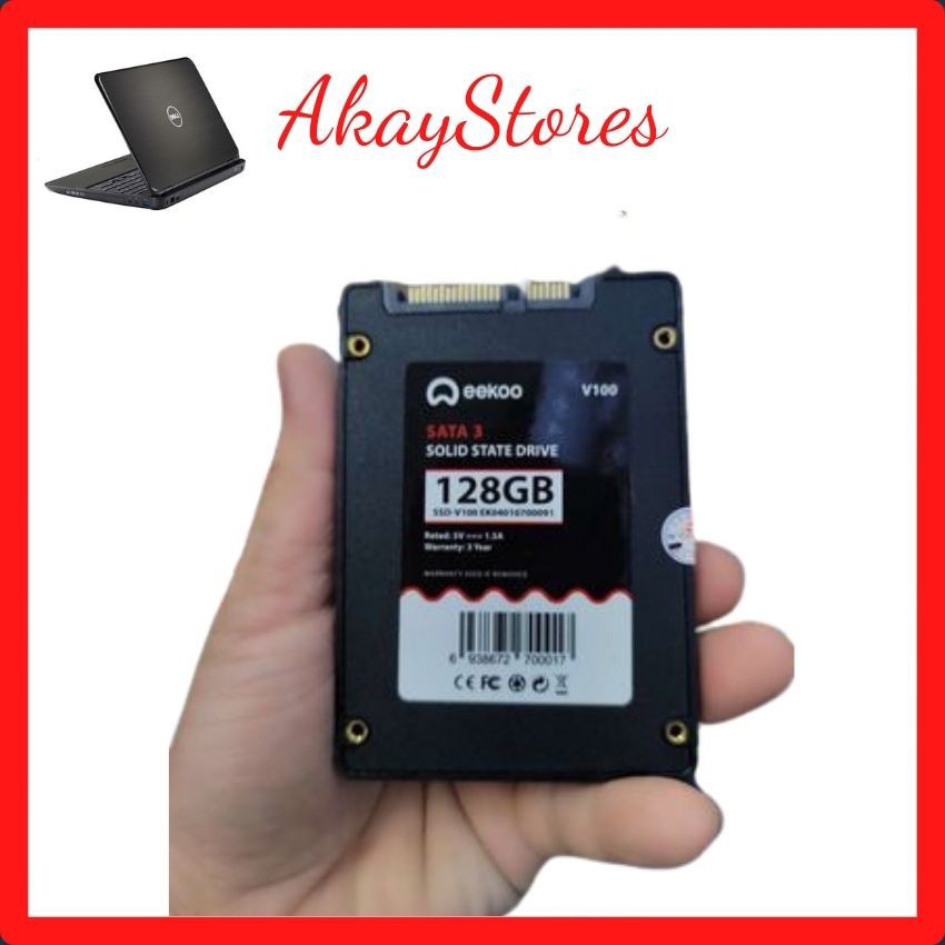 [Ổ Cứng Chính Hãng] Ổ Cứng SSD EEKOO 128GB 2.5IN - SATA3 6GB/S, Ổ Cứng Di Động AkayStores