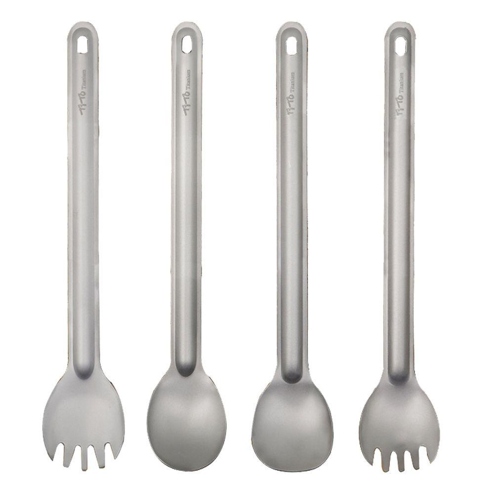 MAYSHOW Nĩa Bằng Titan Thân Thiện Với Môi Trường EDC Cắm Trại Mới