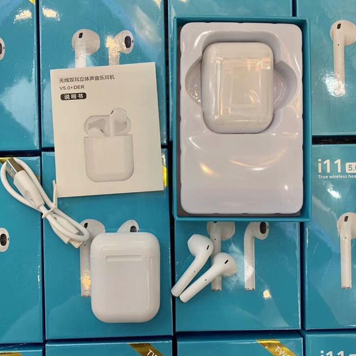 Airpods i11 V5.0 Phiên Bản Mới Nhất( kết nối cả IOS và Android, oppo, vivo...)