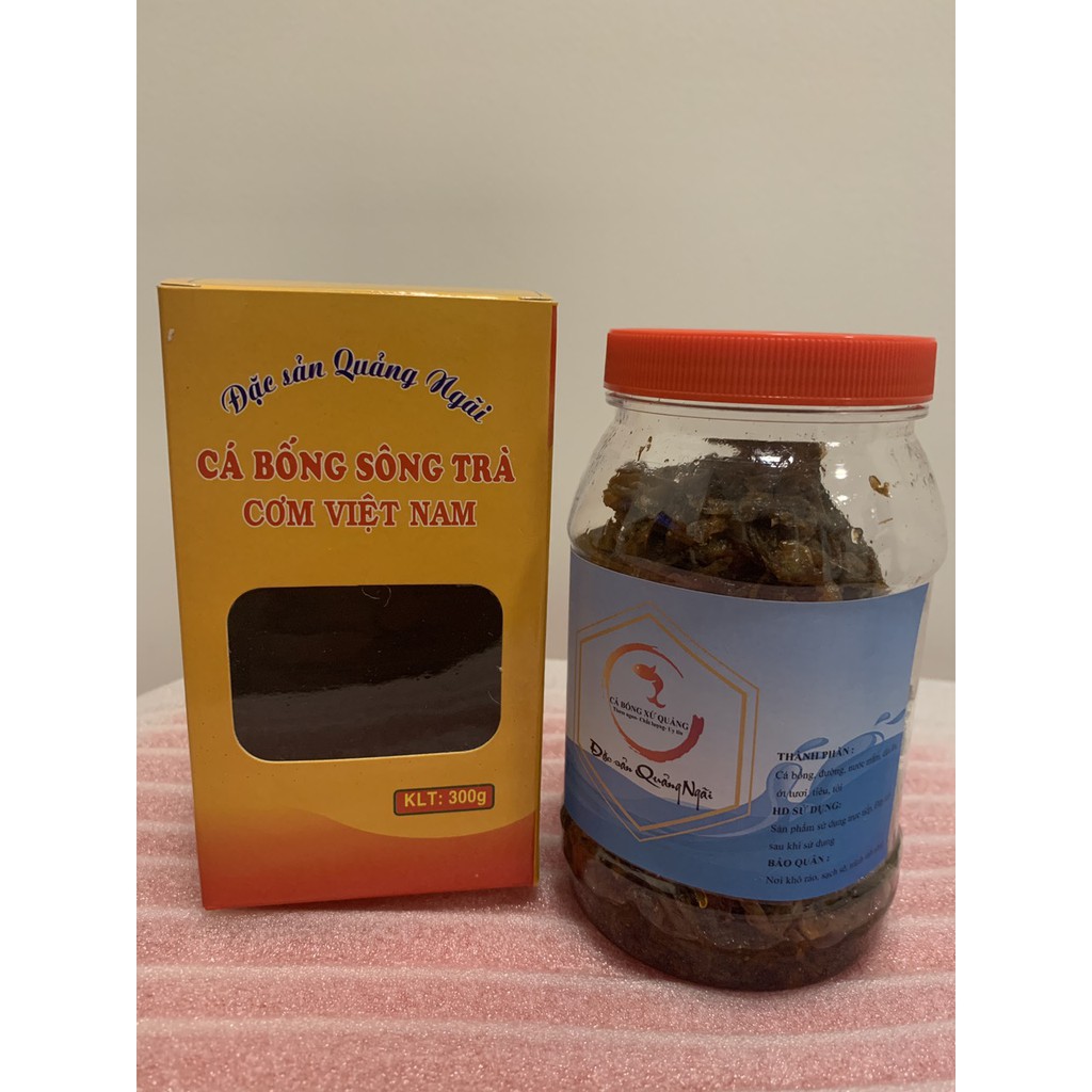 Cá Bống Sông Trà (100% Cá nhỏ) - Đặc Sản Quảng Ngãi hủ 300gr | BigBuy360 - bigbuy360.vn