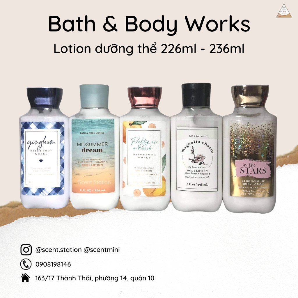 Lotion dưỡng thể Bath &amp; Body Works 236ml