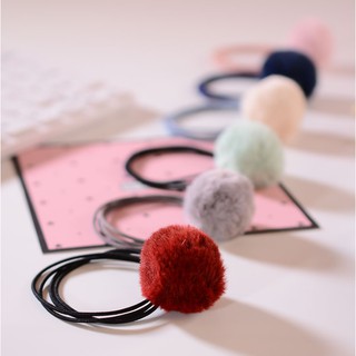 Dây buộc tóc cột tóc nữ quả bông xinh xắn