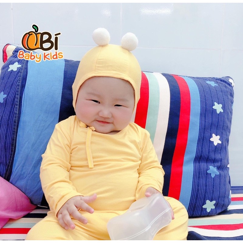 Set thun lạnh + mũ cục bông