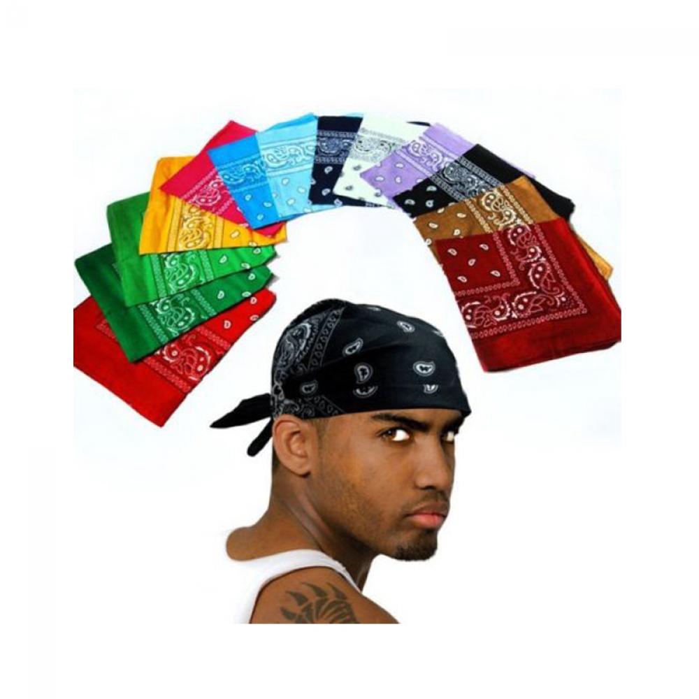 Khăn quấn đầu bằng cotton thời trang cho nam