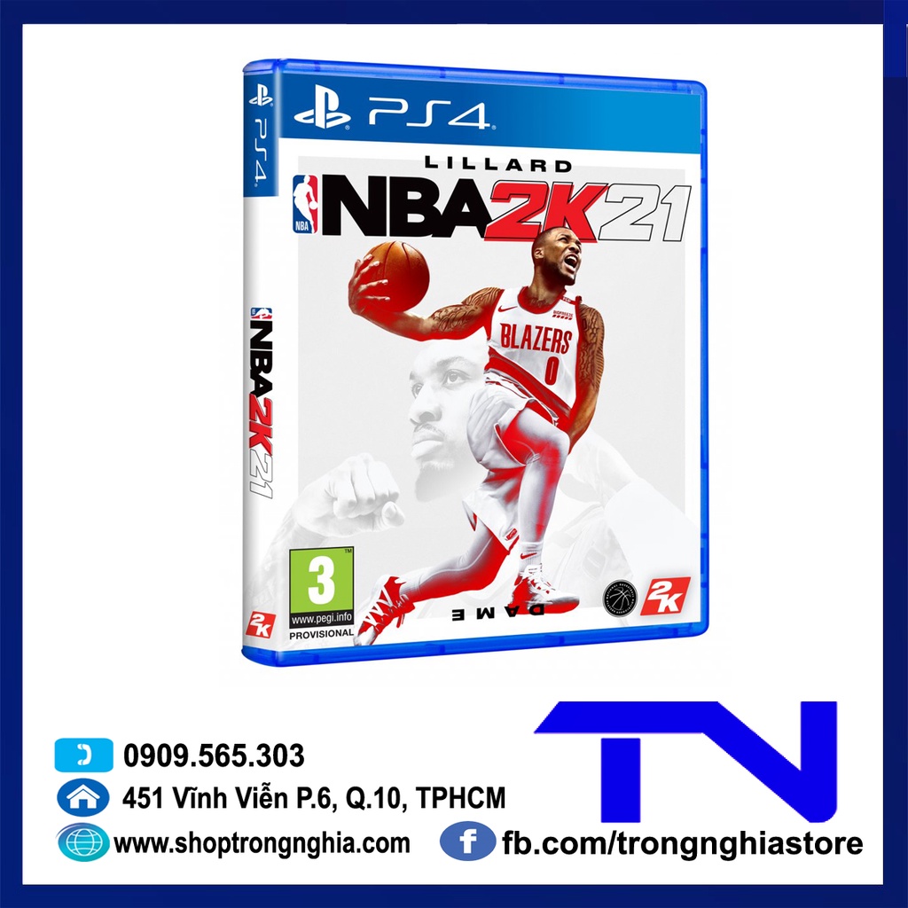 [Mã ELHAMS5 giảm 6% đơn 300K] Đĩa game PS4 - NBA2K22 HỆ EU