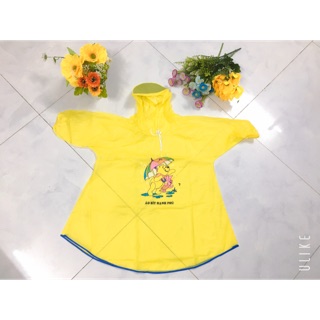 Áo mưa bít trẻ em ( đủ size - đủ màu- nhựa dẻo- bền)