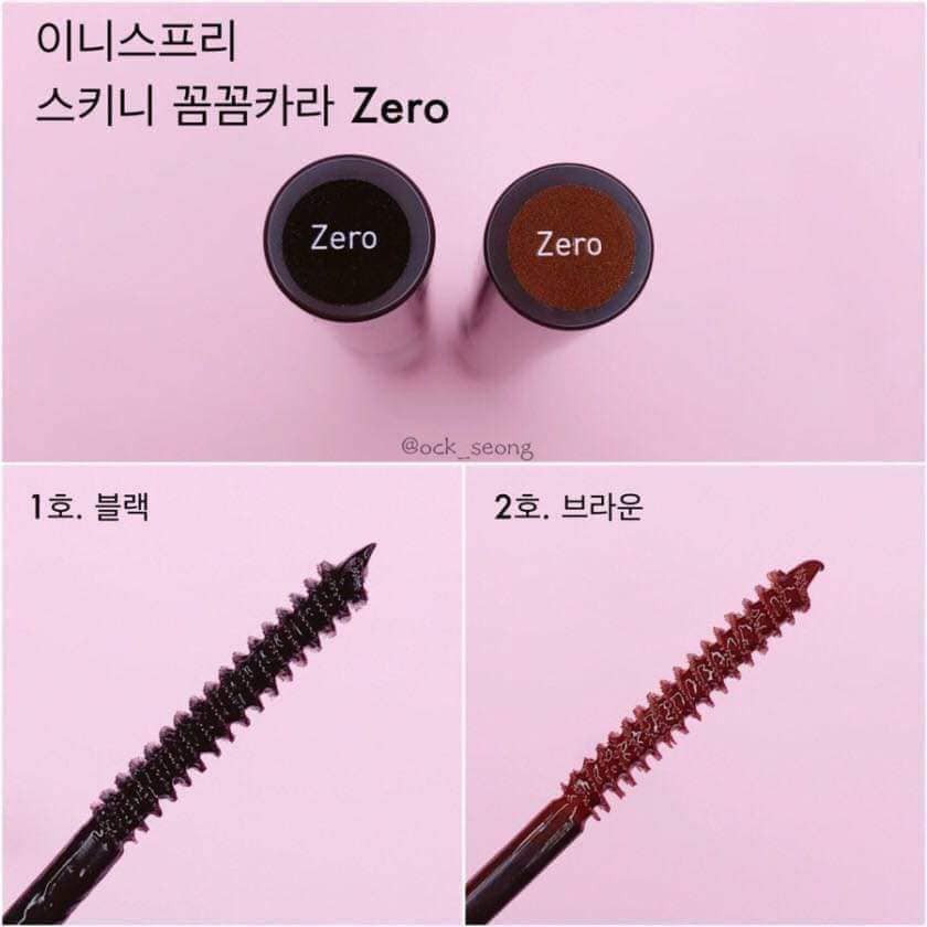 Mascara Innisfree siêu mảnh Skinny Microcara Zero