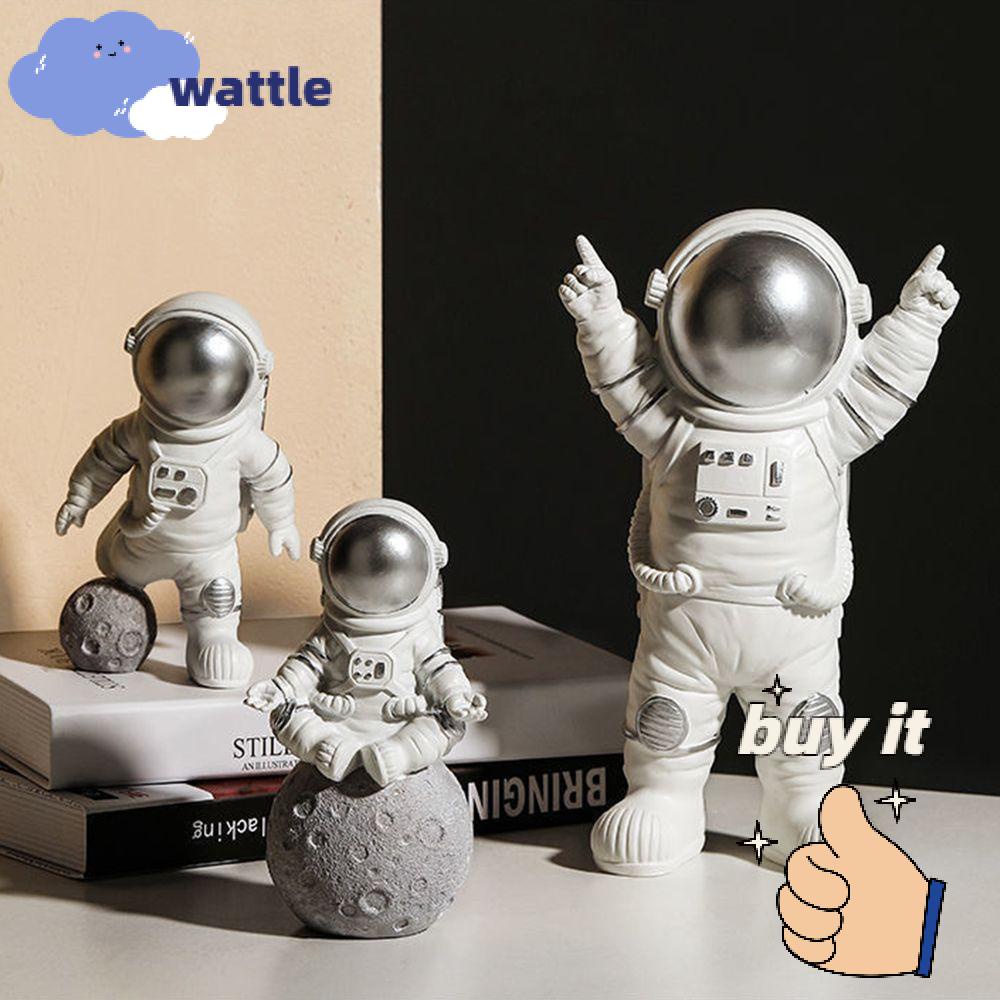 Đồ trang trí phi hành gia bằng nhựa resin dễ thương dùng trang trí bàn