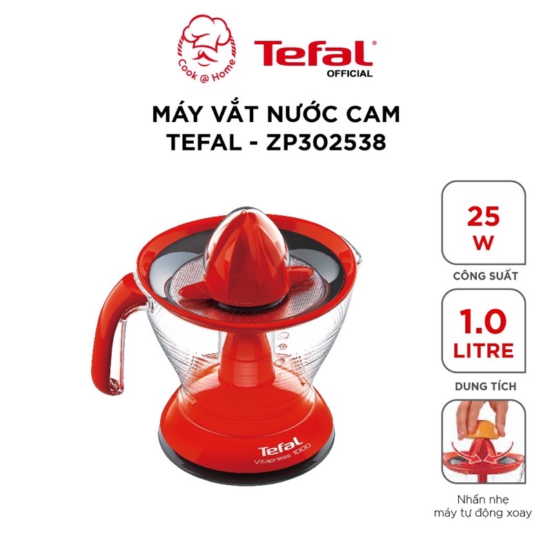 Máy vắt nước cam Tefal ZP302538