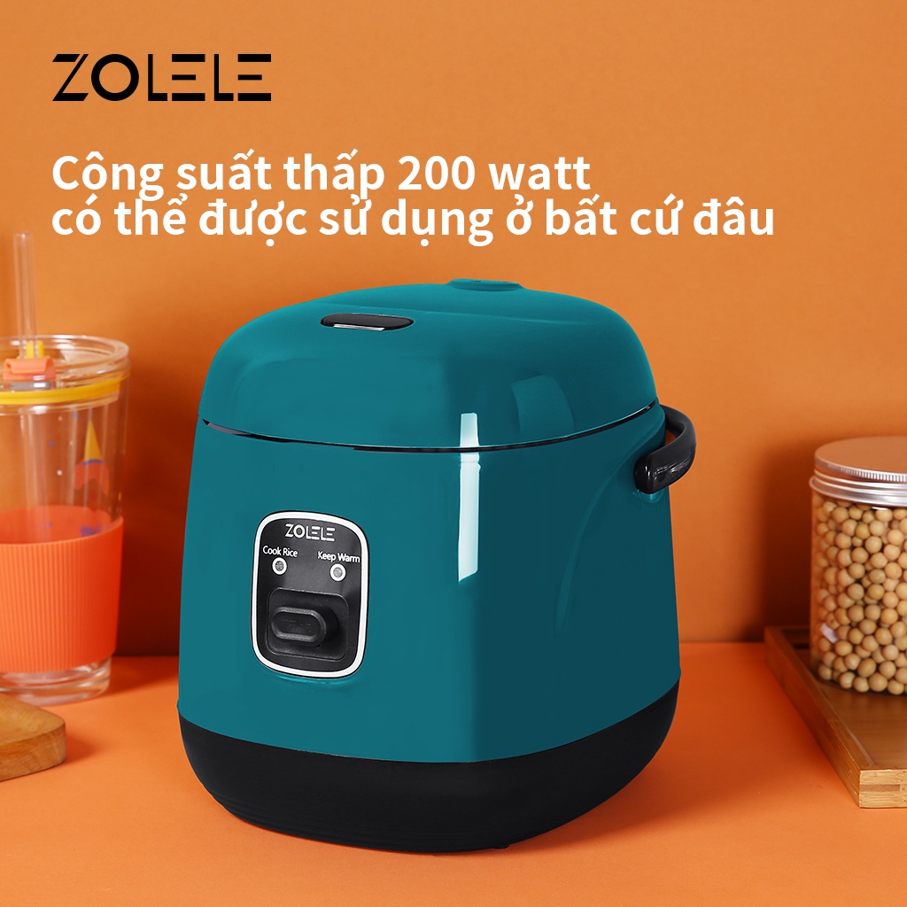 Nồi cơm điện mini đa năng ZOLELE Zb004 1.2L