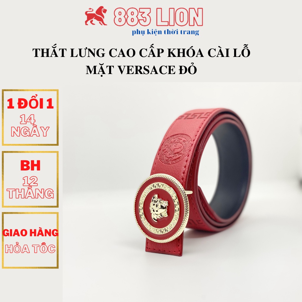 Thắt Lưng Nam Versace ,Dây Lưng Nam Mẫu Bán Chạy Nhất 2021 Dây Da Mềm Sang Trọng