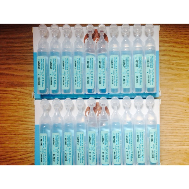 Nước muối Gifrer tép xanh hỗ trợ nghẹt mũi