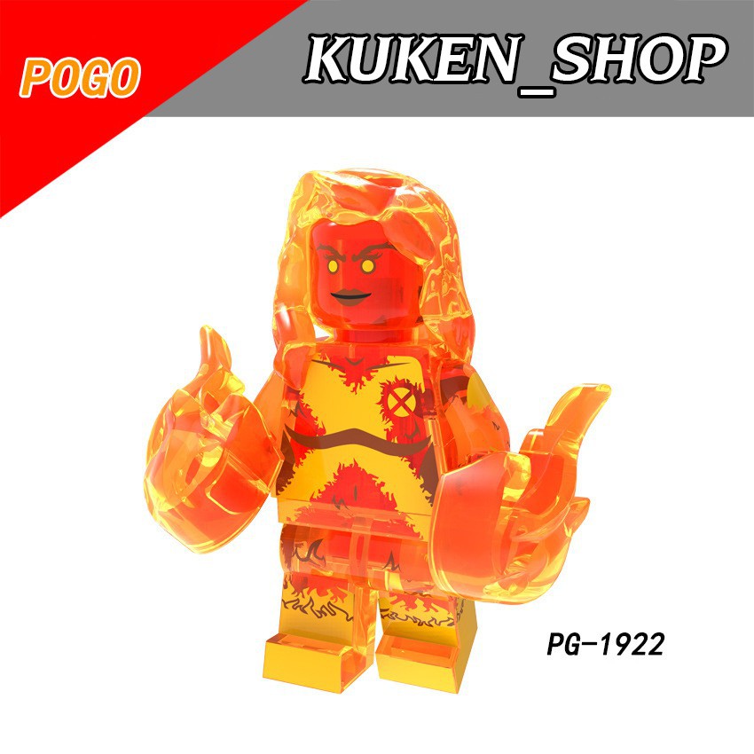 Đồ Chơi Minifigures Marvel Các Mẫu Nhân Vật Cannonball Magma Mister Negative Ghost Spider Magik Mirage Mẫu Mới PG8219