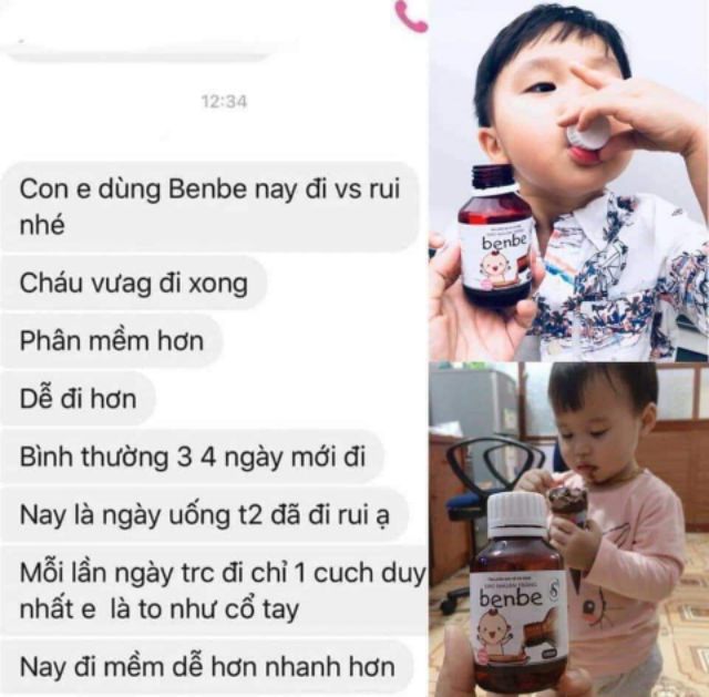 SIRO NHUẬN TRÀNG BENBE_HỖ TRỢ TIÊU HÓA, BÉ ĂN NGON