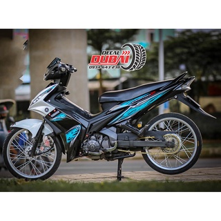 Tem Trùm Exciter 2010 Trắng Xanh