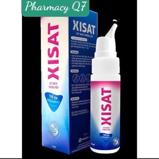 Xịt mũi Xisat hồng cho trẻ em Xisat hong nước biển sâu xixst