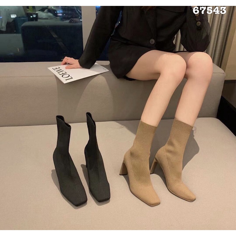 Bốt boot len Sexy ôm chân 7p fullbox