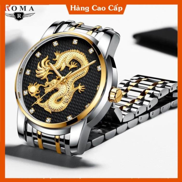 Đồng hồ nam DRAGON kính tráng SAPPHIRE – Dây thép đúc đặt cao cấp | BigBuy360 - bigbuy360.vn