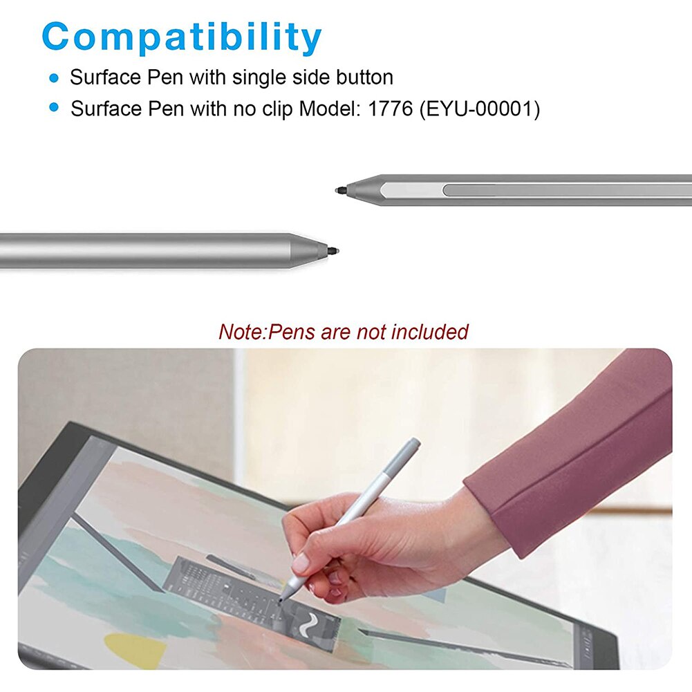 Bút Cảm Ứng Stylus 2H H HB B Thay Thế Chuyên Dụng Cho Microsoft Surface Pro 7 / 6 / 5 / 4