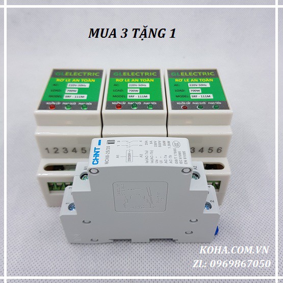 Rơle an toàn cho phao điện chính hãng GLELECTRIC- SRF111M