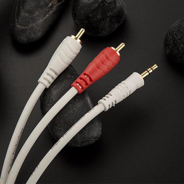 Dây AV | 3 ĐẦU RA 2 ĐẦU BÔNG SEN 1M8 - AV3L2D