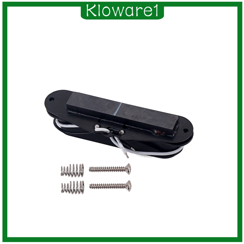 [KLOWARE1]MagiDeal 48mm Single Coil Neck Pickup for ST Electric Guitar Parts Black