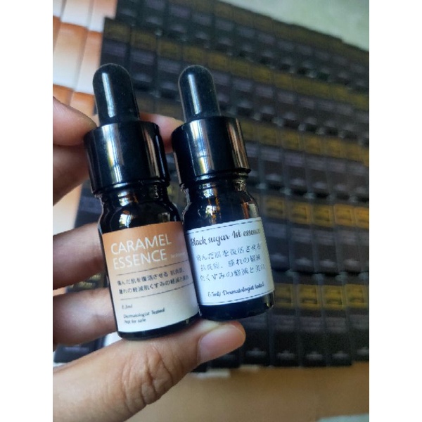 Lieu trình 2 chai Caramel Essence và Black Sugar Đường Đen Nhật Bản