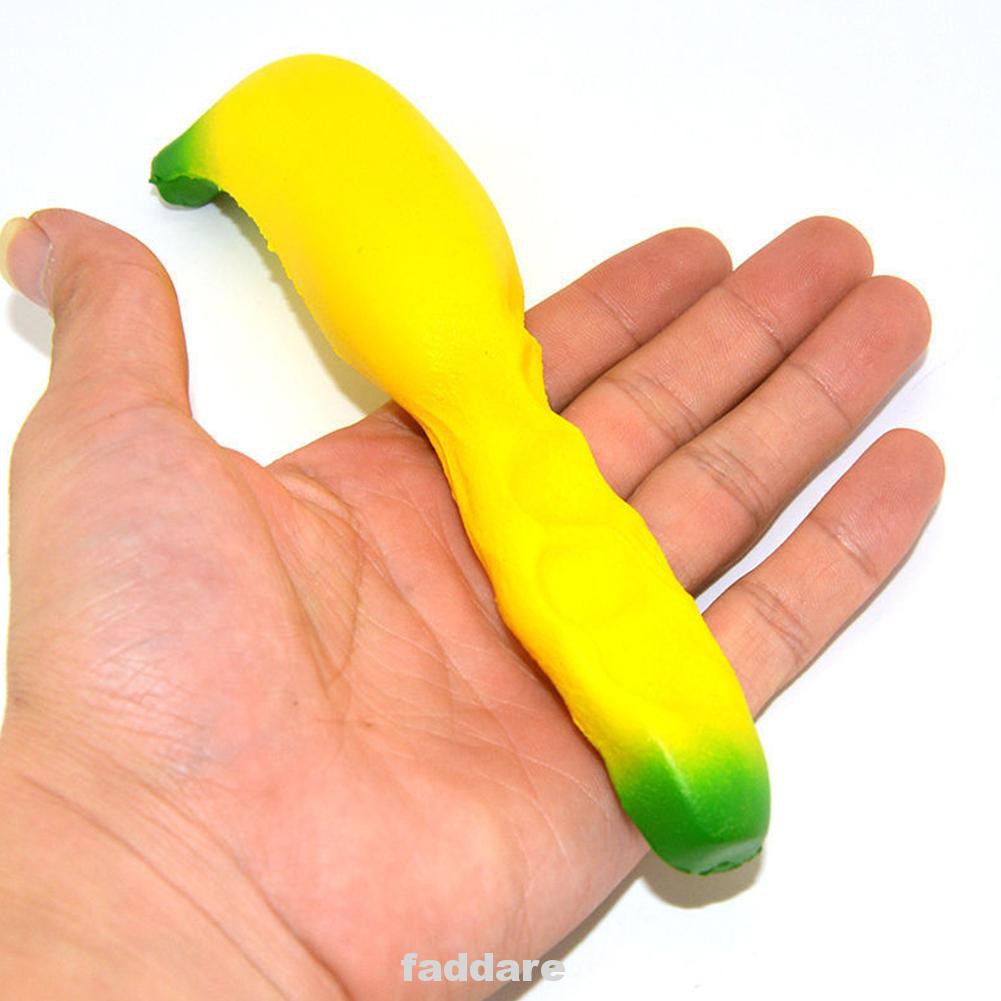 Soft Scented Slow Rebound Squeeze Stretch Decoration Artificial Banana