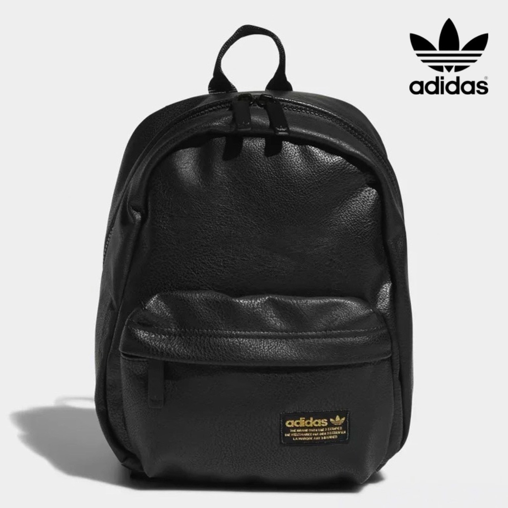 Balo da Adidas mini Da Unisex thời trang cao cấp đi học đi chơi chất da xịn chống nước tốt