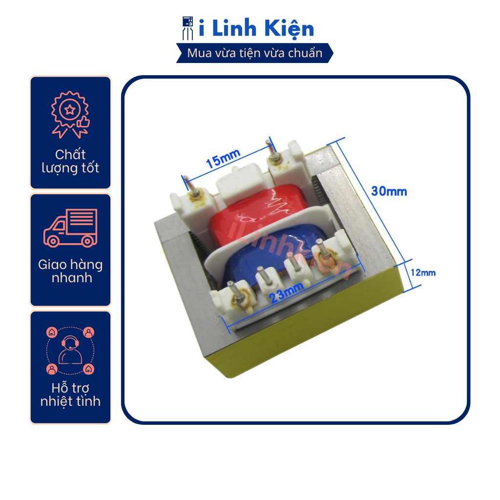 Biến áp nồi áp suất 10.5V 150mA.