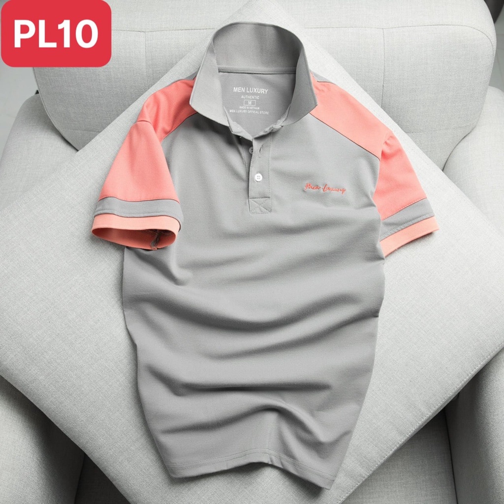 Áo thun Polo nam cổ bẻ vải cá sấu Cotton xuất xịn, chuẩn form,sang trọng-lịch lãm PL09-10