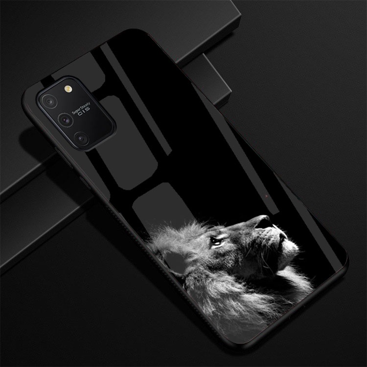 Ốp Lưng SAMSUNG S10 LITE mặt kính cường lực cao cấp thiết kế Độc Quyền