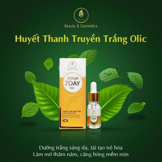 Huyết thanh truyền trắng 7 day olic