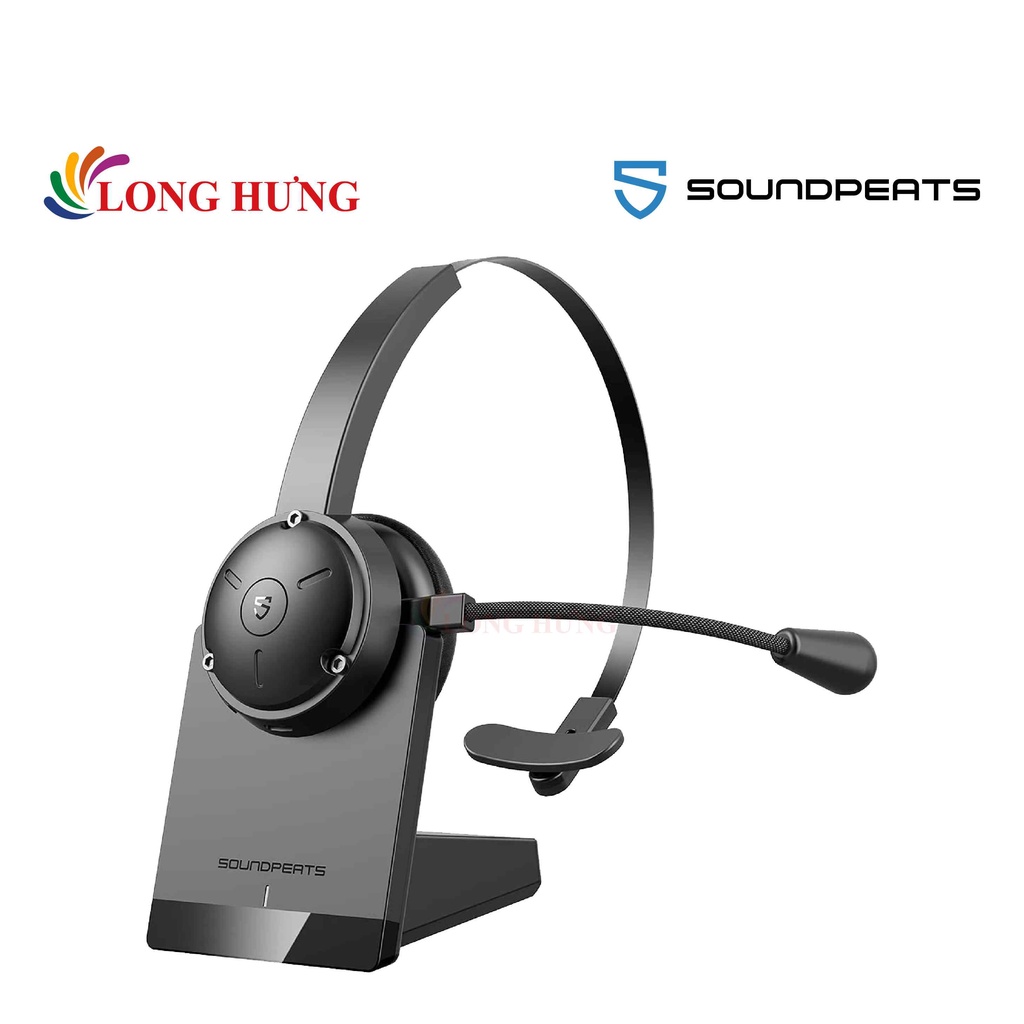Tai nghe chụp tai Bluetooth SoundPeats A7 - Hàng chính hãng - Bluetooth 5.0, công nghệ giảm tiếng ồn, thiết kế đơn giản
