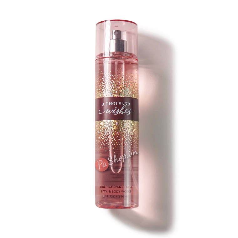 Xịt thơm body mist Bath And Body Works A Thousand Wishes 236ML