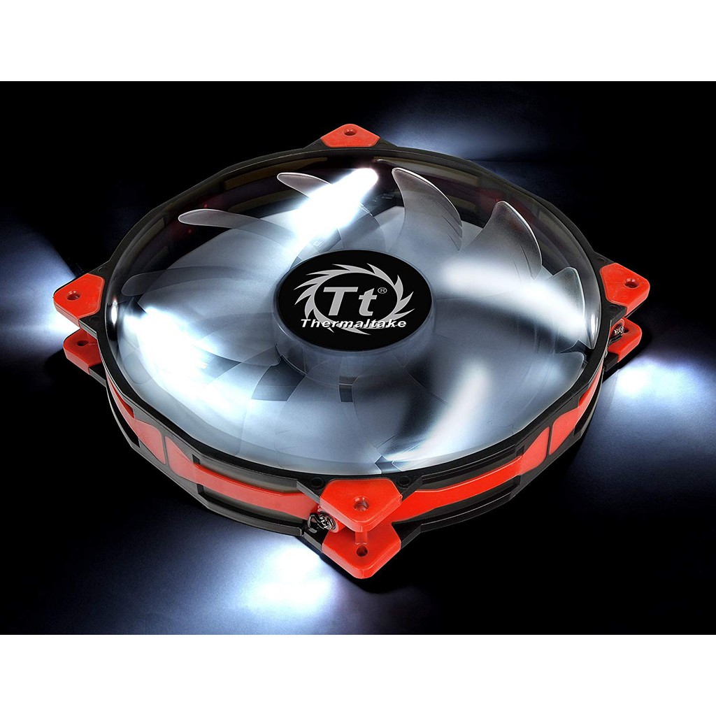 Quạt tản nhiệt cao cấp Thermaltake 200mm Luna 20 Series màu trắng CLF026PL20WTA