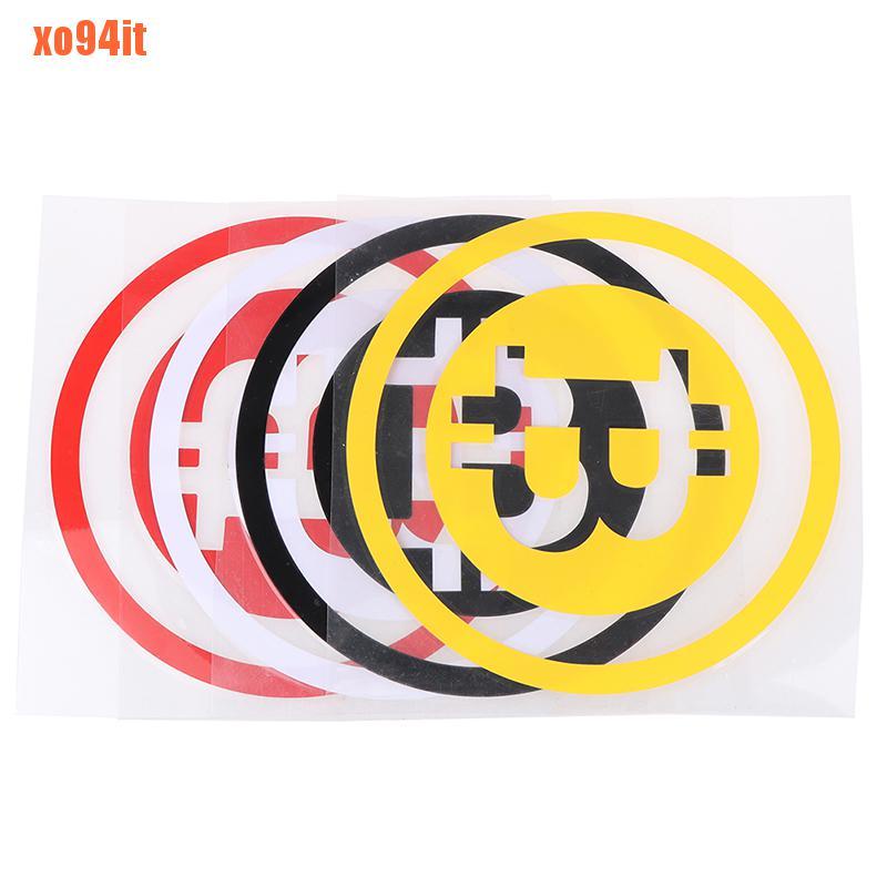 Bitcoin Car Sticker Cryptocurrency Blockchain Sticker Vinyl Car Window De