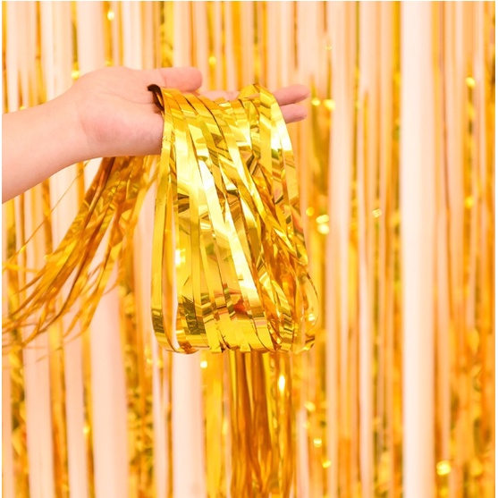 Rèm Kim Tuyến Trang Trí Sinh Nhật 1x2m