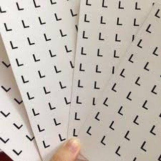 Decal size M dành cho quần áo 96 miếng