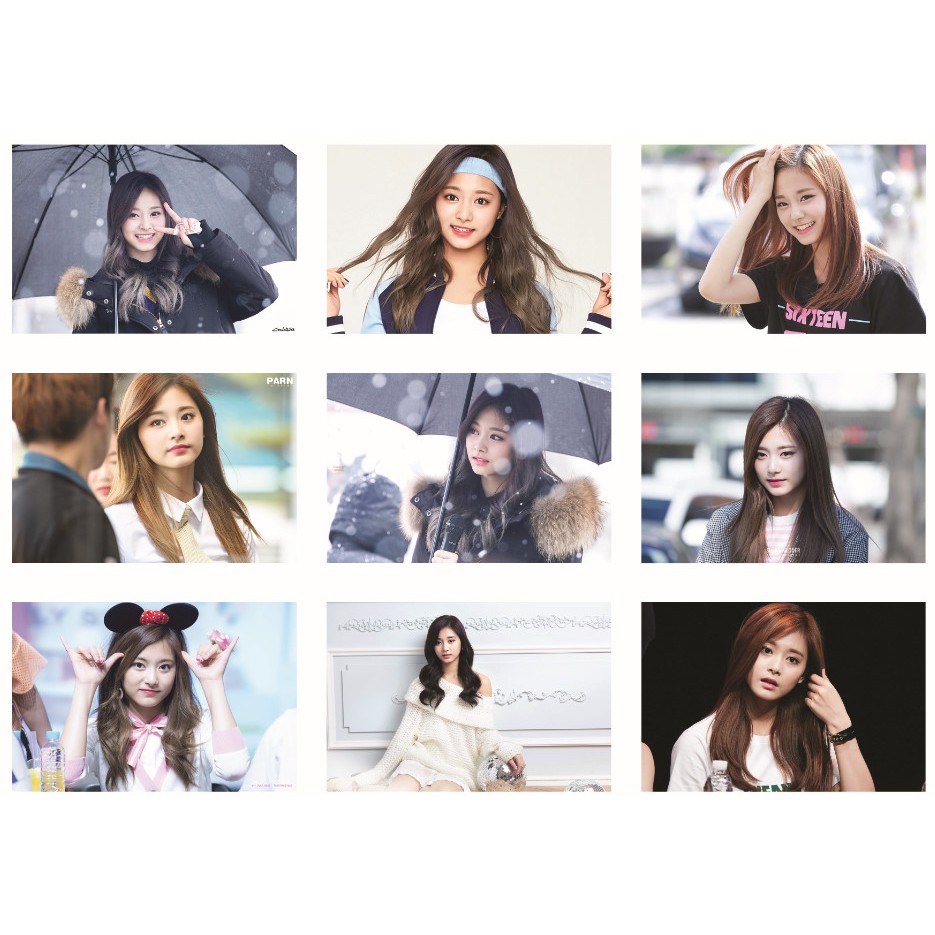 Lomo card ảnh thành viên TWICE - TZUYU (TỬ DU) full 90 ảnh