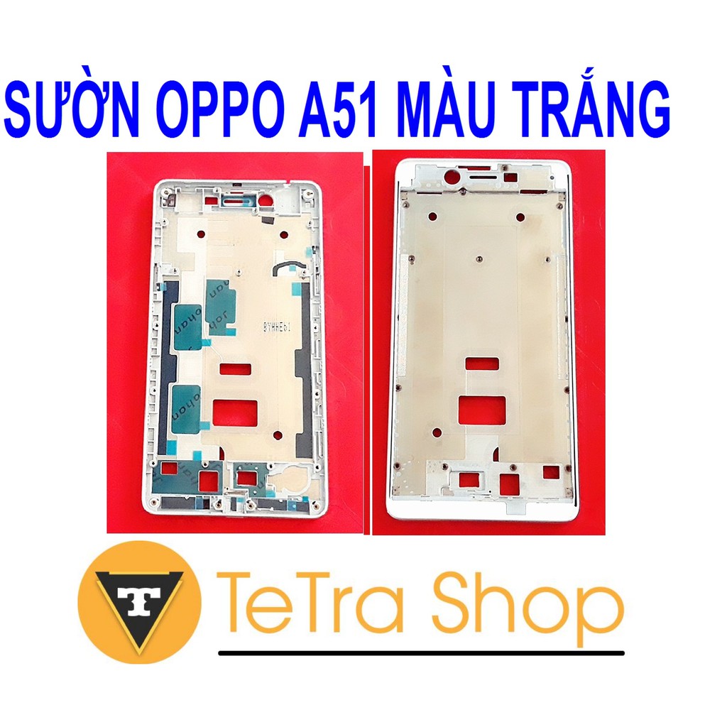 SƯỜN OPPO A51 MÀU TRẮNG