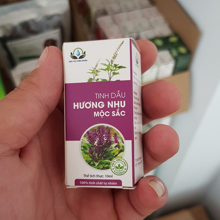 Tinh Dầu Hương Nhu Mộc Sắc 10ml [Organic]