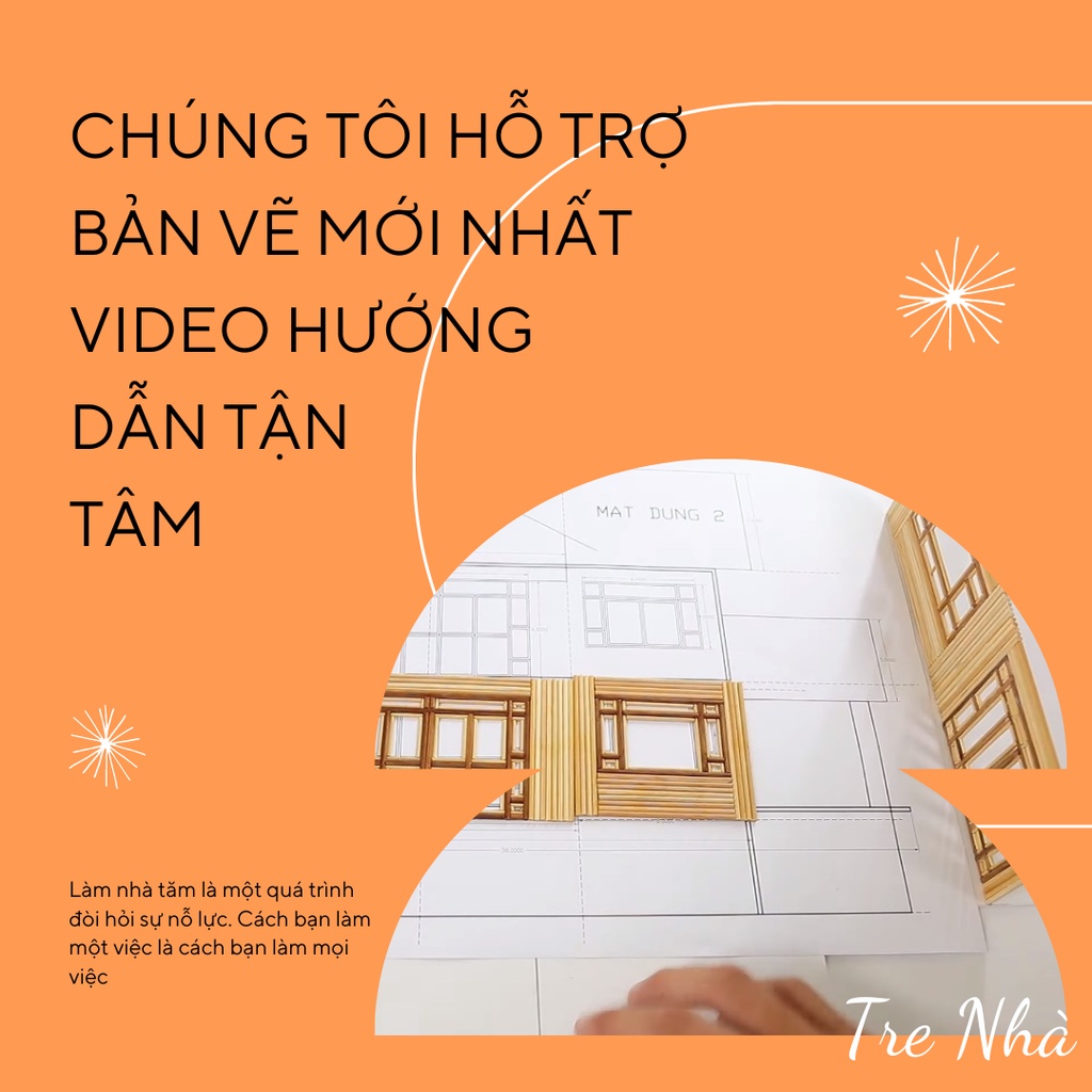 Bộ KIT làm biệt thự tăm 2 tầng