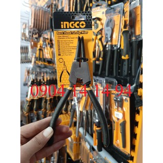 Kìm mở phe vòng ngoài mũi cong ingco hccp011751