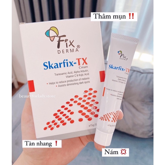 KEM DƯỠNG SKARFIX TX FIXDERMA 15Gr