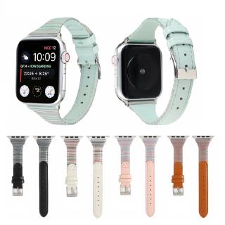 Dây Đeo Bằng Da Thật Cho Đồng Hồ Thông Minh Apple Watch Ultra 49mm Series 8/7/SE/6/se/5/4/3/2/1 (41mm/45mm/38Mm/40Mm/42Mm/44Mm)