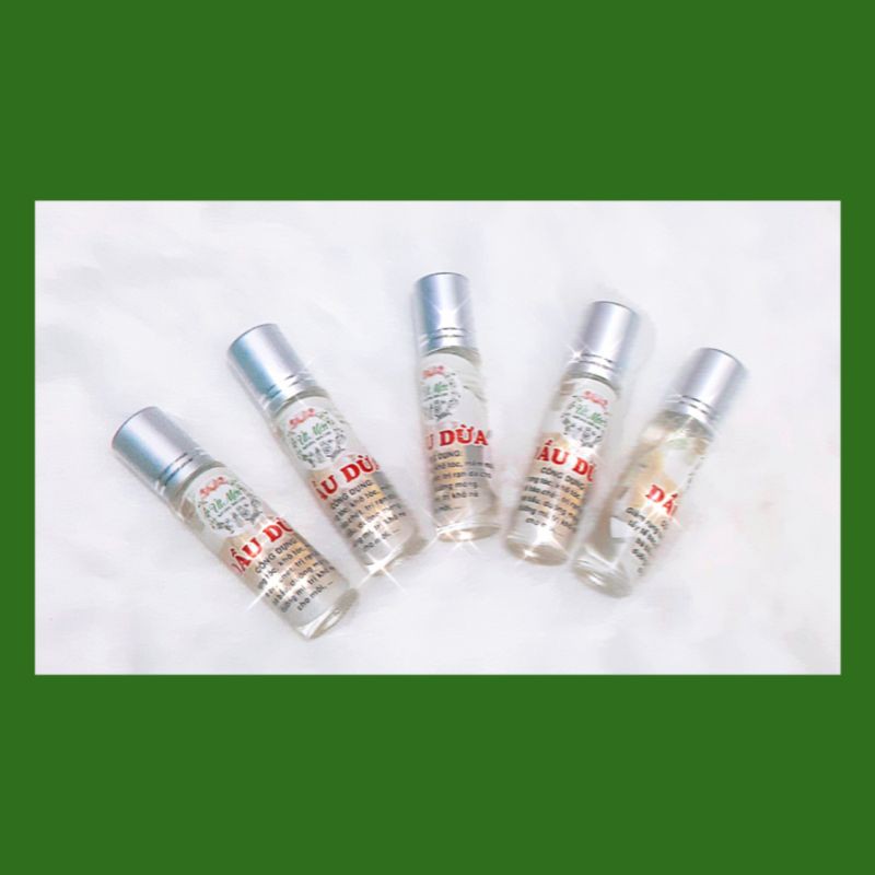 Dầu Dừa/ Dầu Gấc/ Dầu Bơ/ Dầu Olive Dạng Chai Bi Lăn 10ml