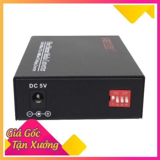 BỘ CHUYỂN ĐỔI QUANG ĐIỆN MEDIA CONVERTER GIGABIT APTEK AP110-20S