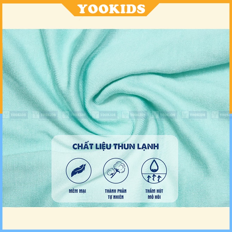 Áo thun trơn cho bé trai bé gái 5 - 16kg chất thun lạnh sài gòn loại 1 YOOKIDS thấm hút mồ hôi cho bé 1 2 3 4 tuổi