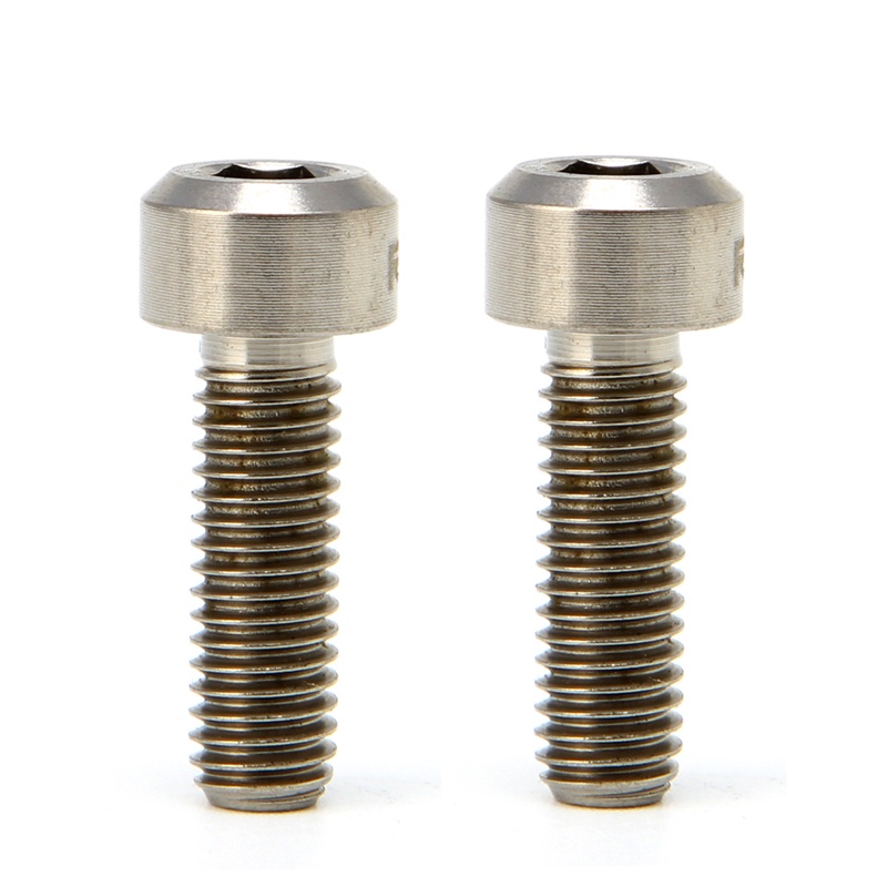 Set 6 Bu Lông M5 * 16mm Bằng Titan Dành Cho Thân Xe Đạp MTB Tiện Dụng